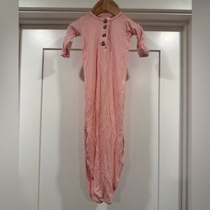 Lou Lou and Company Newborn Knotted Gown